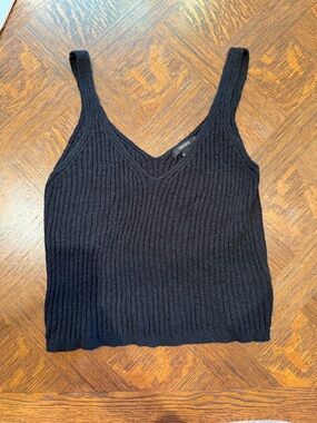 Forever 21 Black Sweater Tank